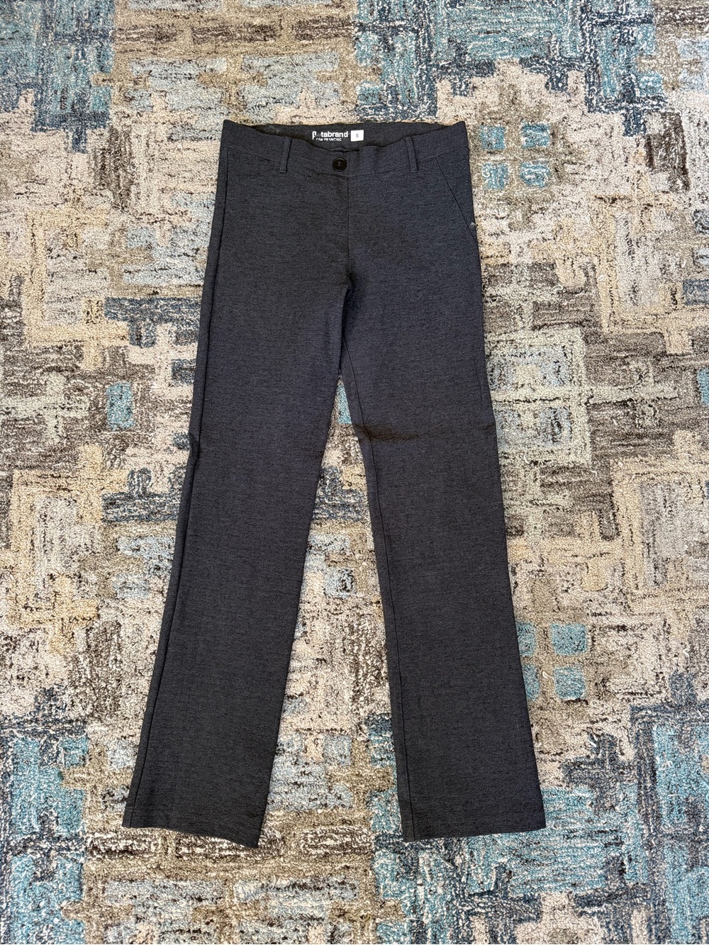 Betabrand Dark Gray Women's Trousers